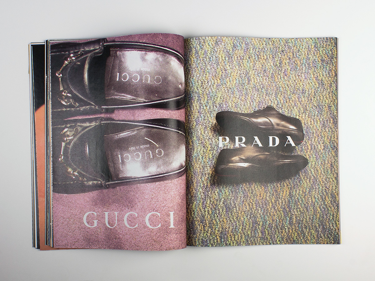 eBay ads magazine magazine spread humor luxury brand Louis vuitton prada hermes Cartier gucci high low Grad Show 2015 advertisement vogue