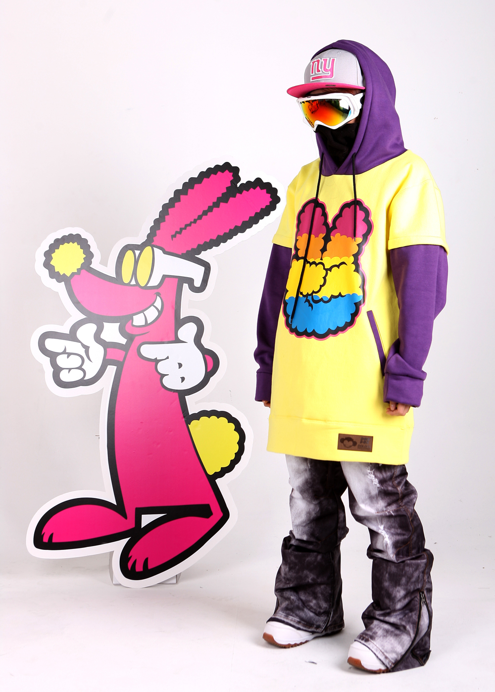 #Snowboard #kangaroo #characterdesign #doldoldesign #cottoncandy #candyd #lolypoly #application   #collaboration #돌돌디자인