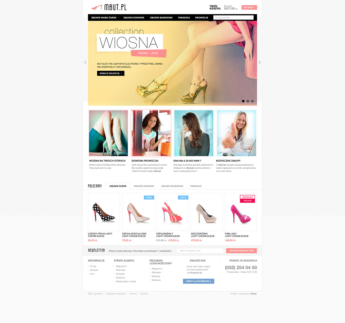  shoes eshop e-shop  e-commerce mbut www Layout