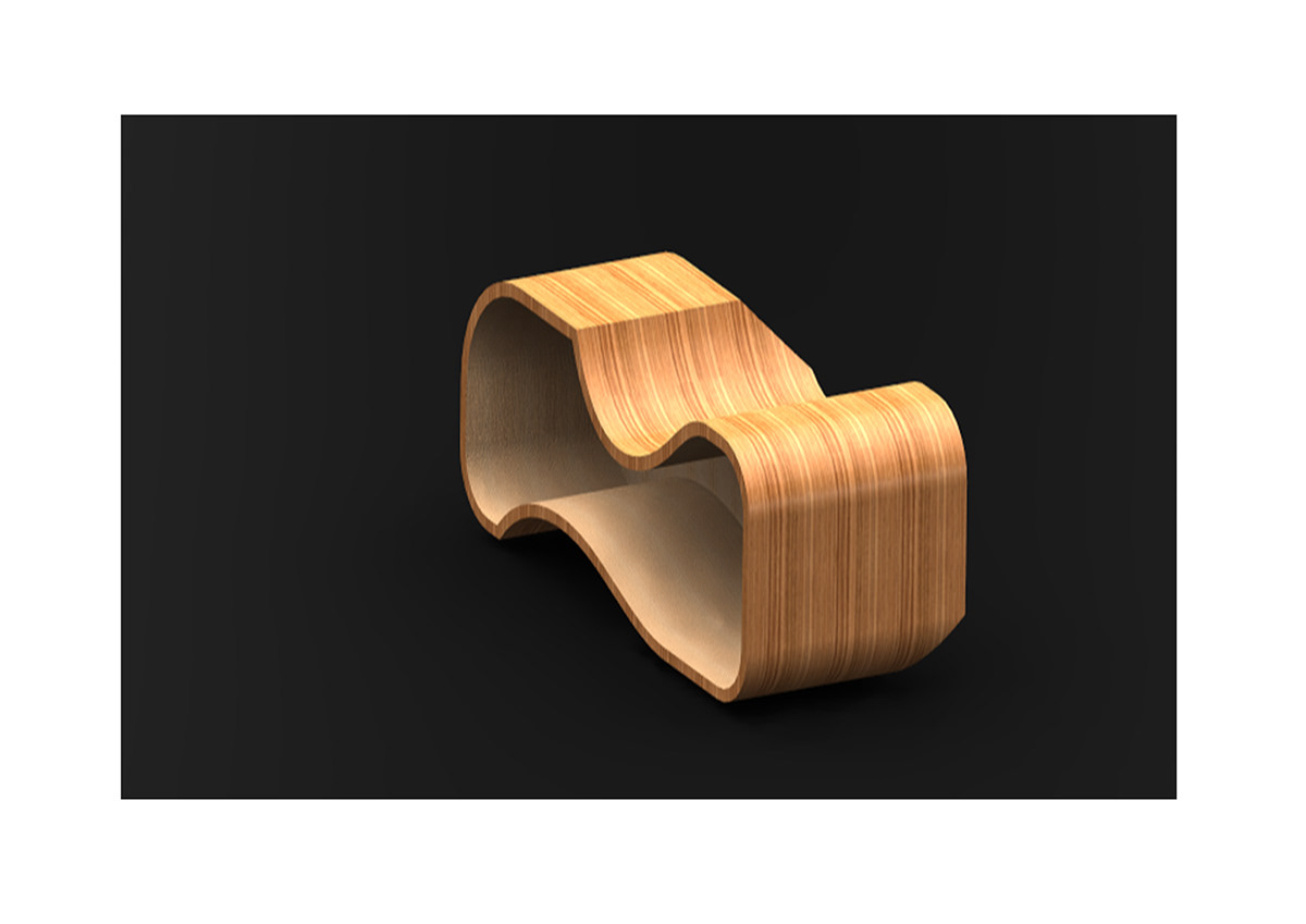chair product products design University UK cad Solidworks Unique wood materials creation inspire shape modern