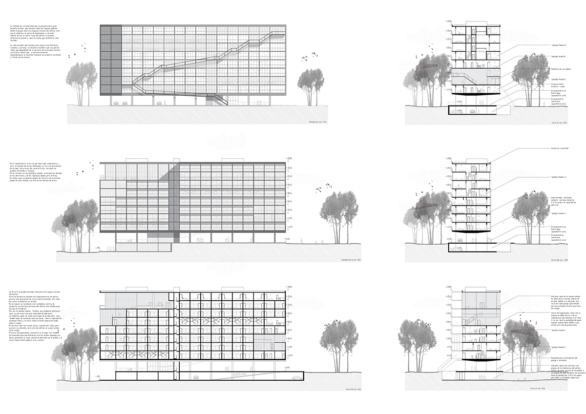 Render housing architectural design architecture arquitectura axonometric Isometric residential visualization