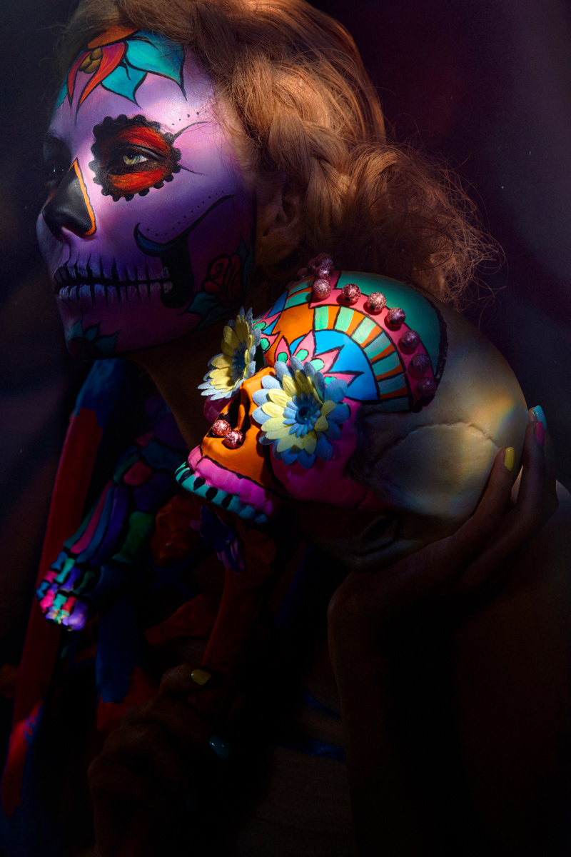 face paint  bodypaint body paint sugarskull  sugar skull  Mexico Mexican skull skulls