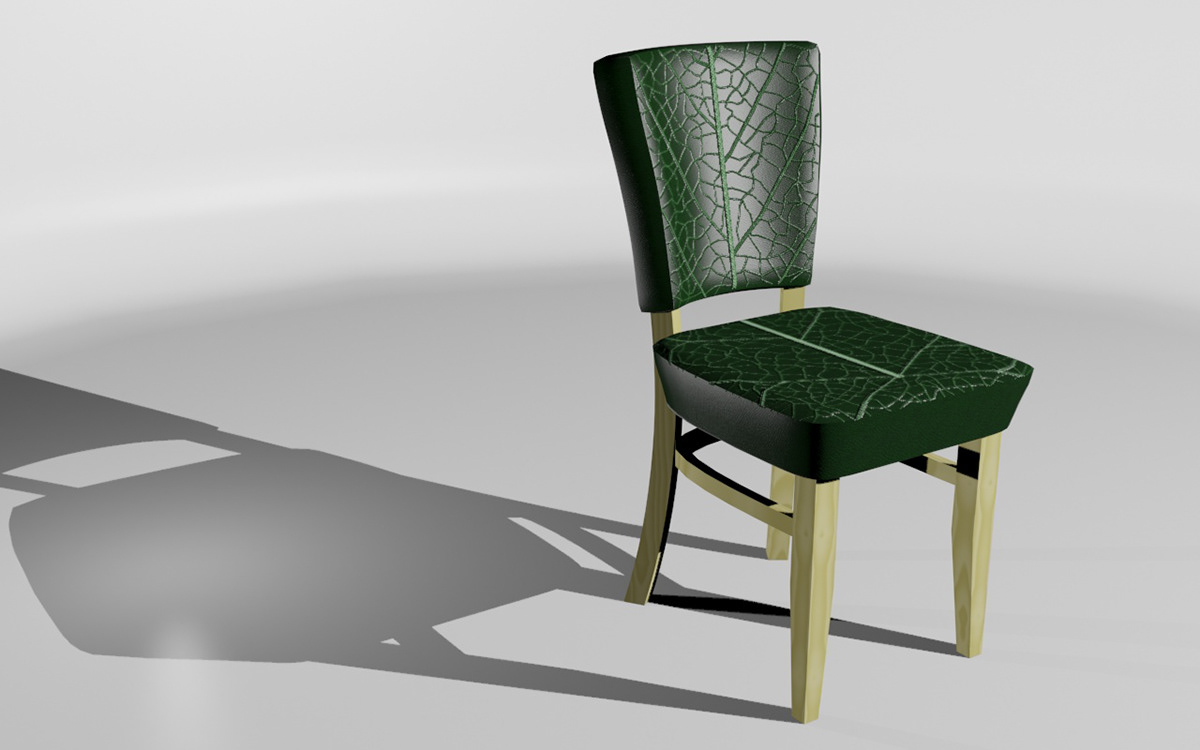 furniture Render leather Interior concept