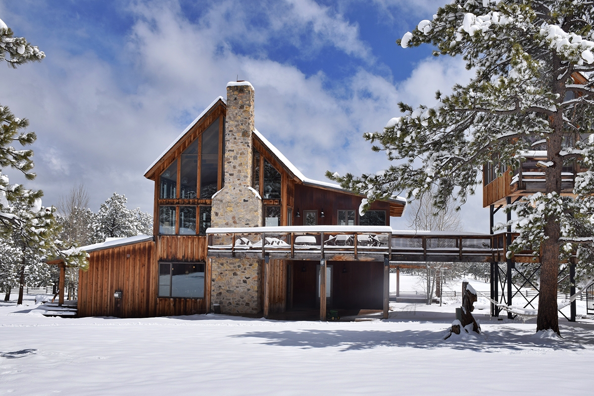 Adobe Portfolio ranch Colorado snow mountains ATV outdoors