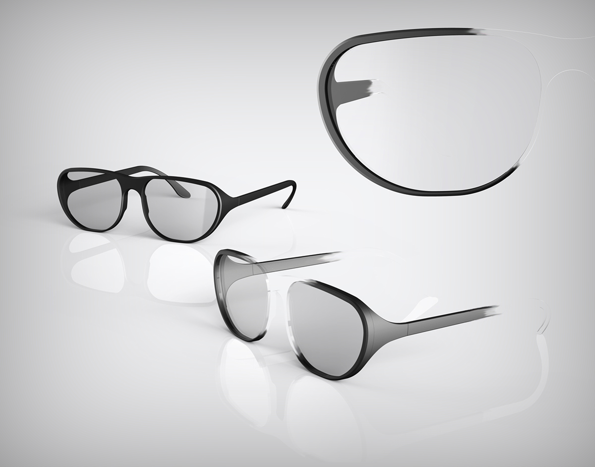 eyeglasses Innovative materials accessory design interaction transparent