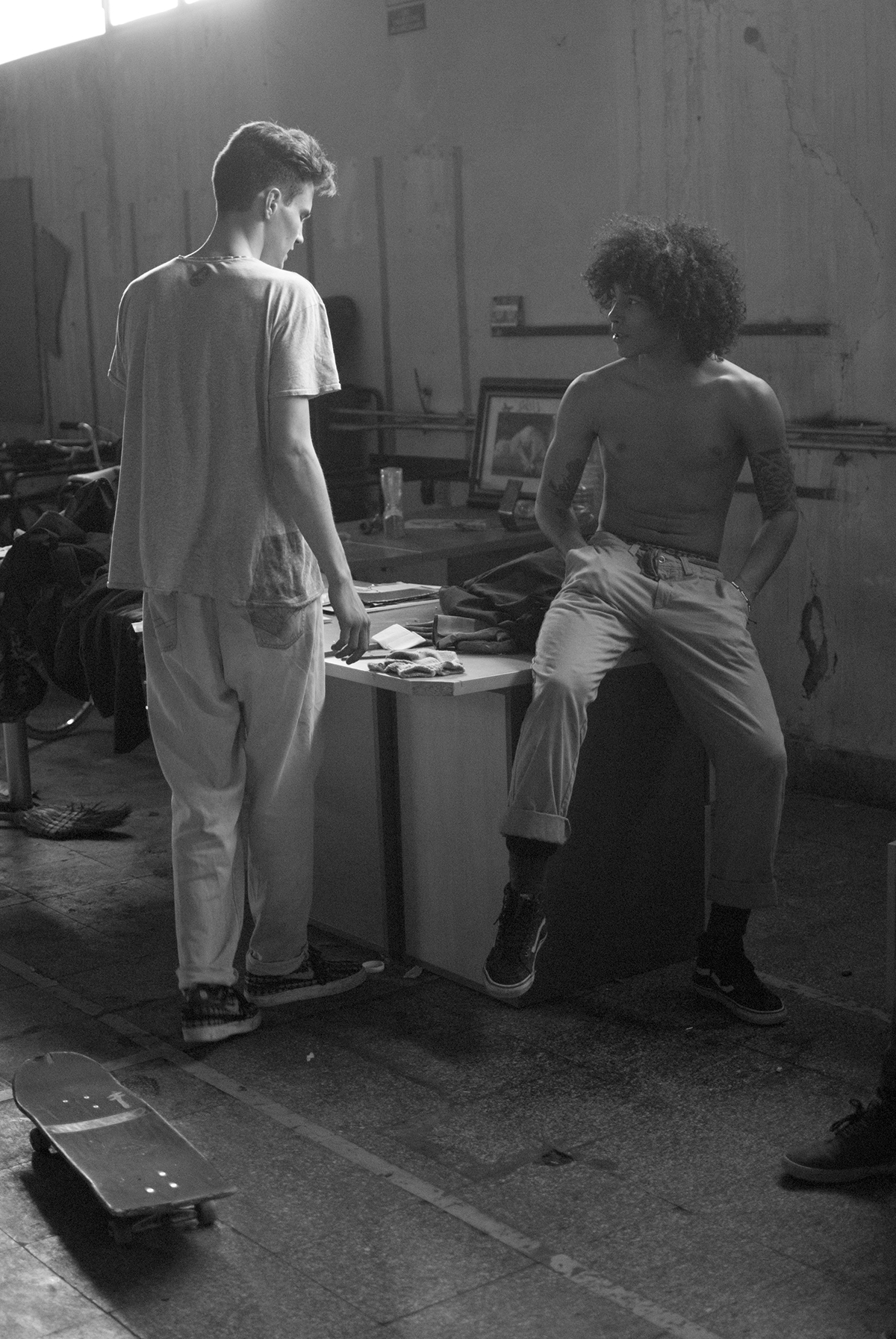 documental Fotografia skate underground blanco y negro