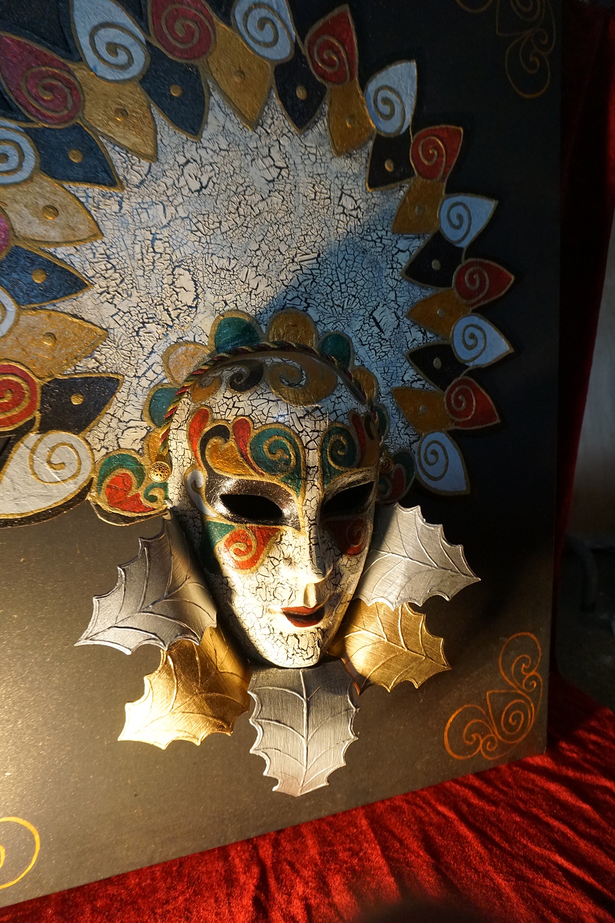venezia maschera veneziana oggetti di scena maschera mask Papier Mache