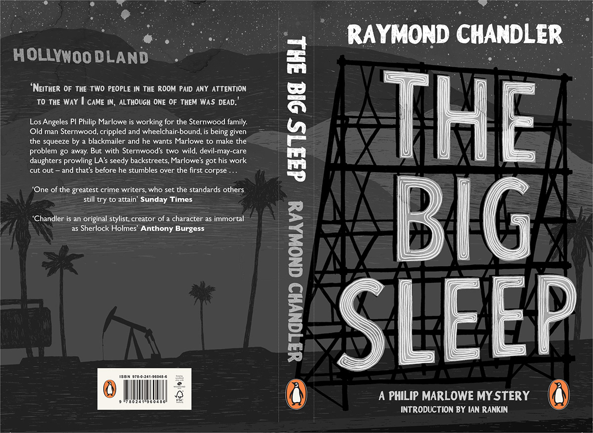 the big sleep Penguin Design Award penguin raymond chandler philip marlowe film noir
