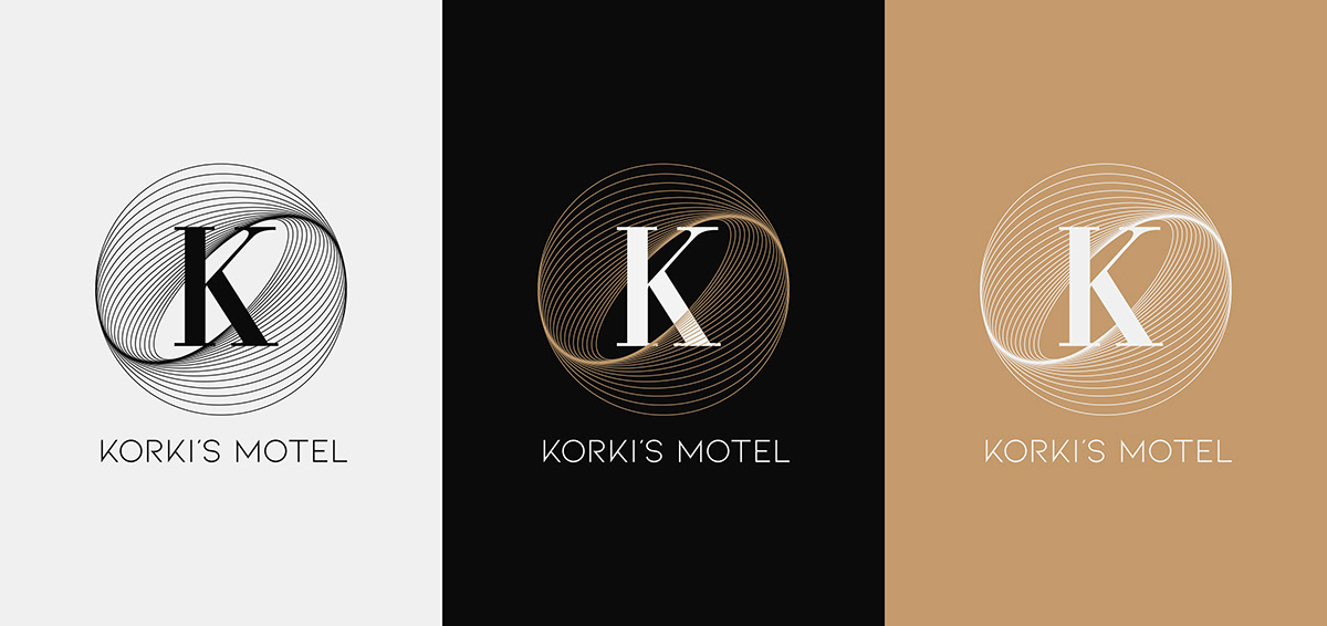 branding  efe kağan yağcı flat graphic design  hotel identity logo modern motel nova artz