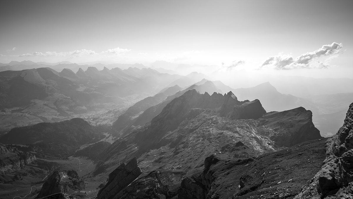 Adobe Portfolio Alpstein alps blackandwhite Schweiz Landschaftsfotograf Martini konstanz säntis alpenbilder bergfotos