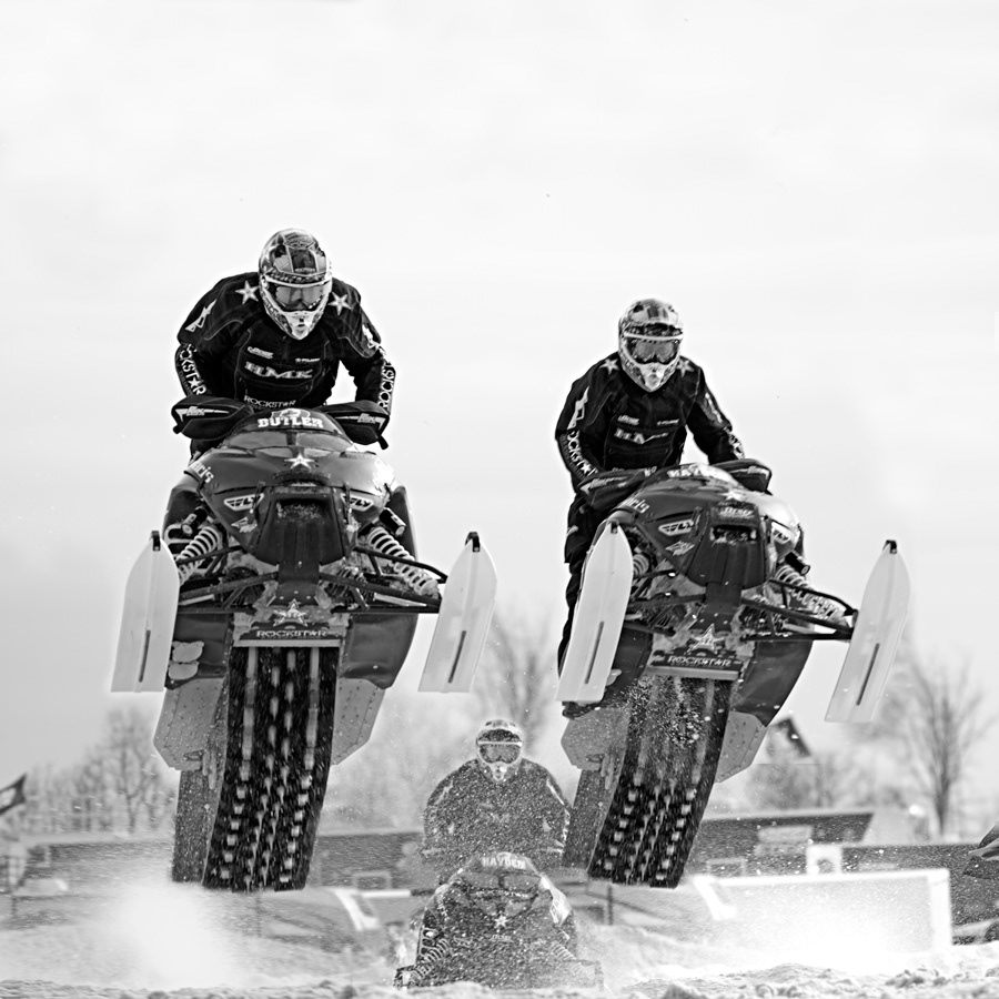 snowmobile georgian downs snowcross