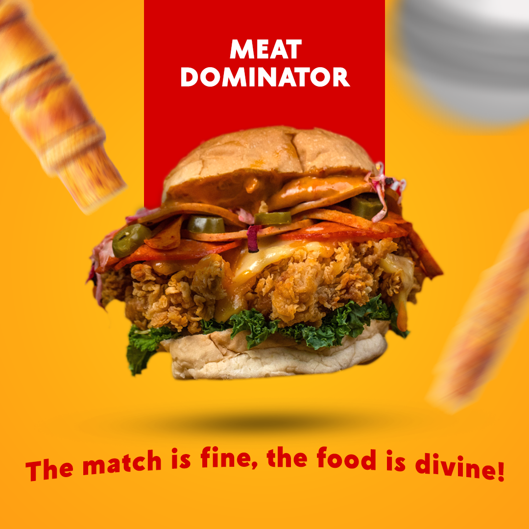 Advertising  brand identity burger designer Fast food Logo Design Logotype marketing   Social media post