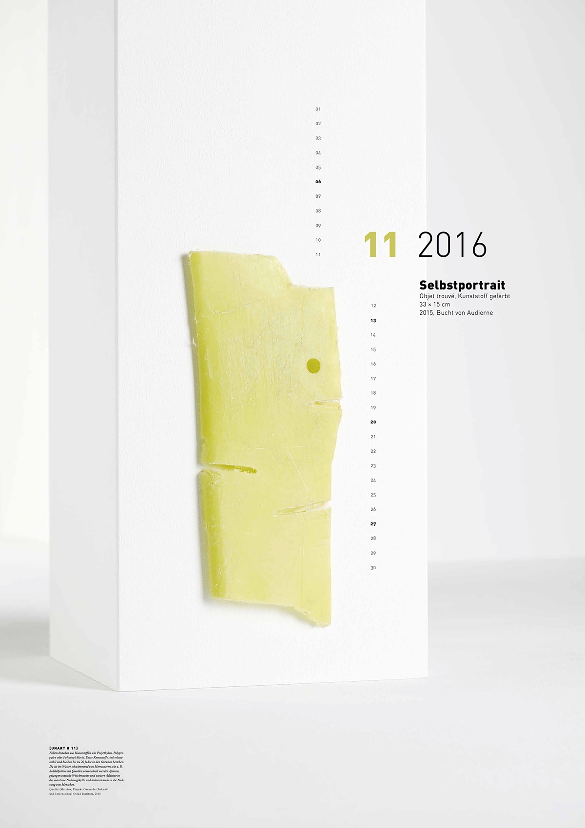 calendar kalender Inszenierung poster plakat Layout social environment waste art design