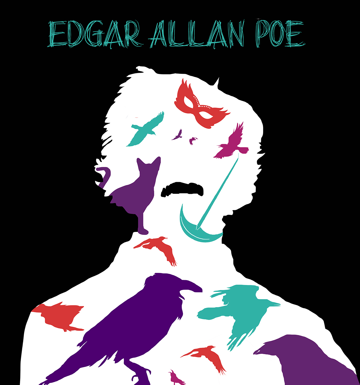 Edgar allan Poe Poetry  poem raven black Cat literature