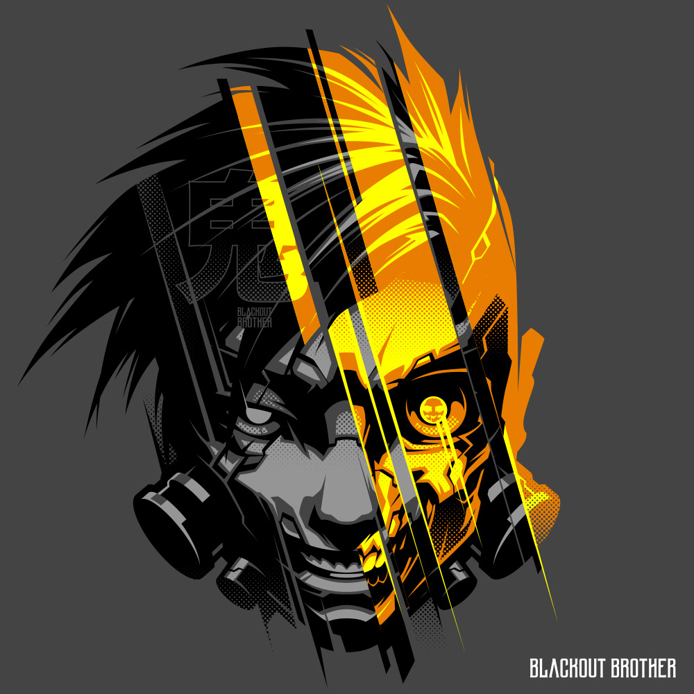 Badass cyberpunk anime character from the 90s on Craiyon-baongoctrading.com.vn