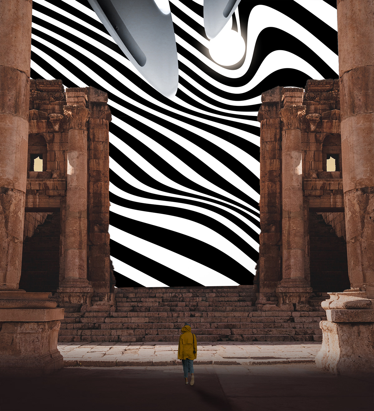 art artist Digital Art  egypt illustion ILLUSTRATION  optical optical illusion