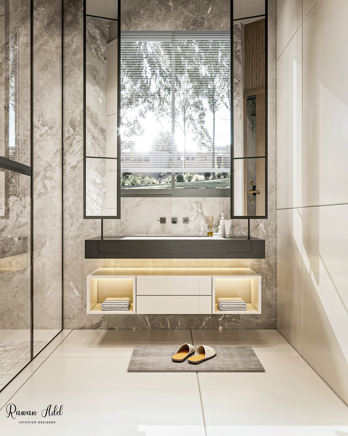 3ds max architecture bathroom bedroom corona Interior interior design  modern Render visualization