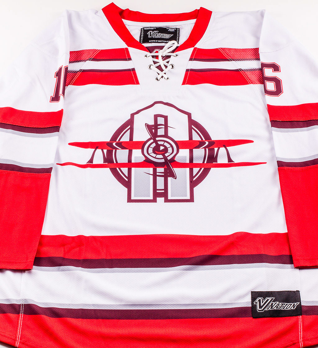 philadelphia aces IceHL hockey sports logos plane aces sports Matt McElroy Icethetics