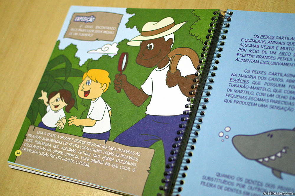 Education ILLUSTRATION  kids school books comics Fun