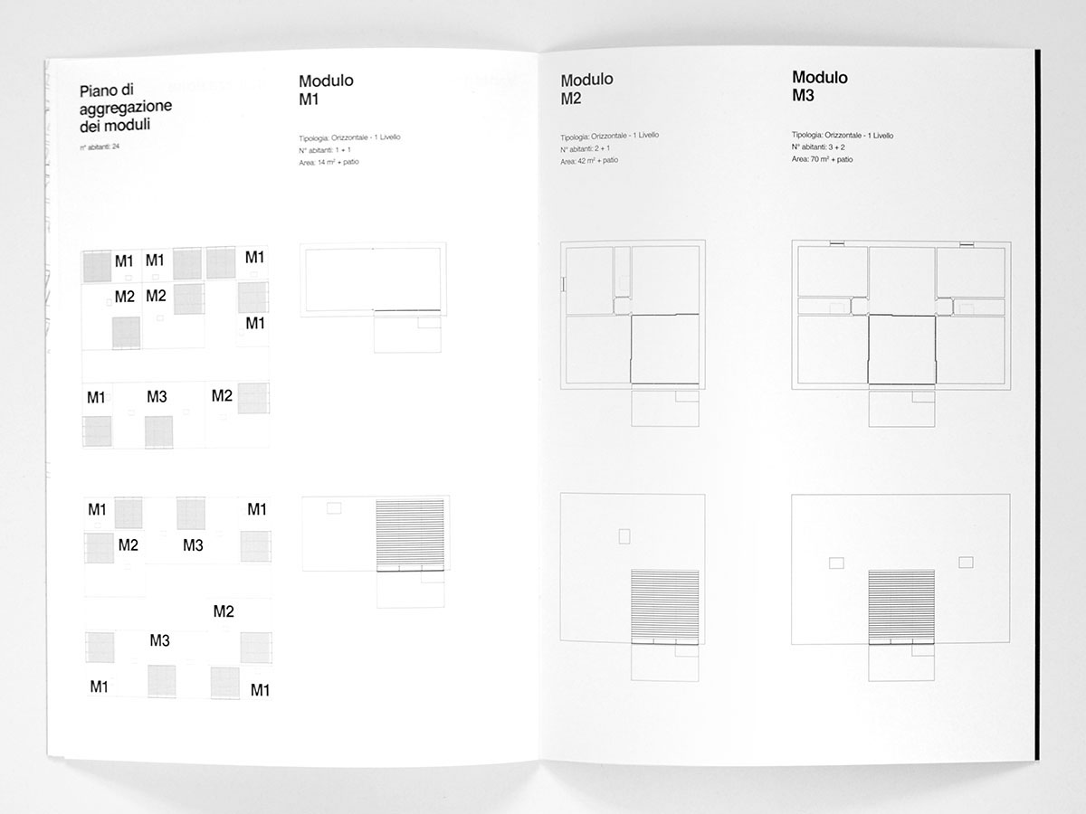 black White daniele de batté davide sossi editorial brochure Catalogue artiva design urbanism   architectures Project Layout minimal logo