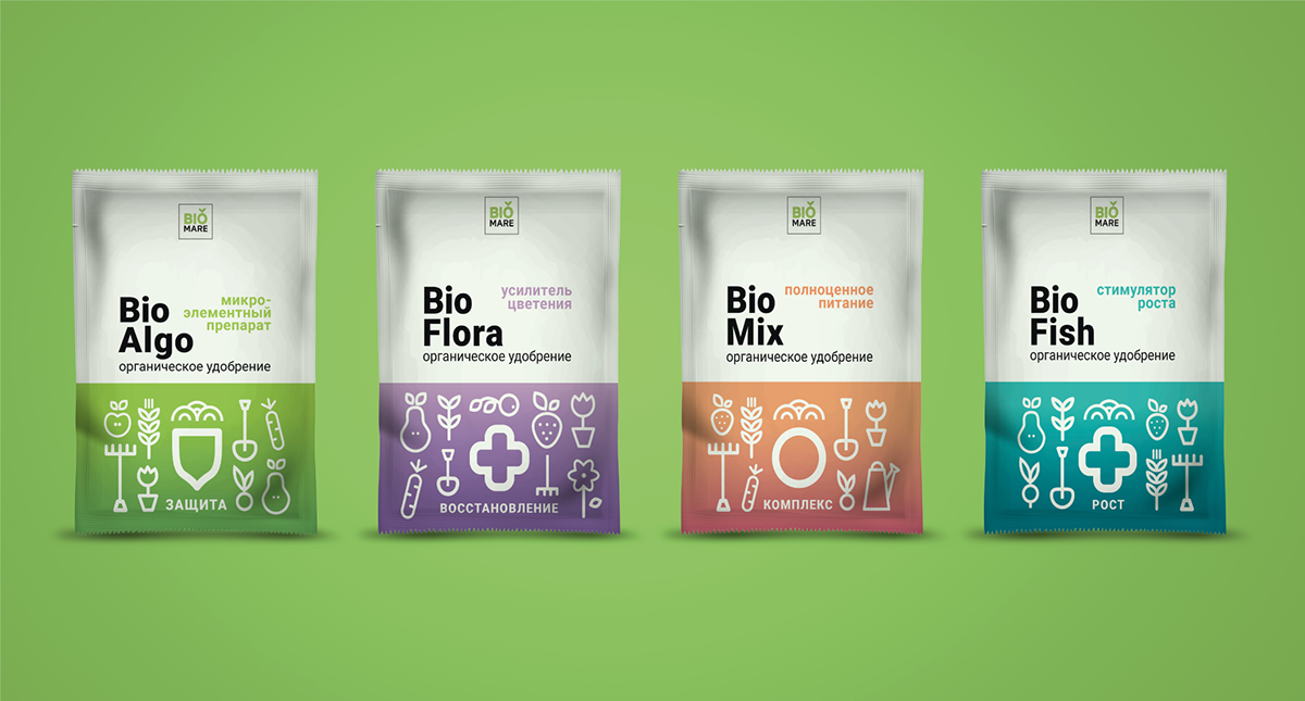 Adobe Portfolio fertilizers bio Packaging