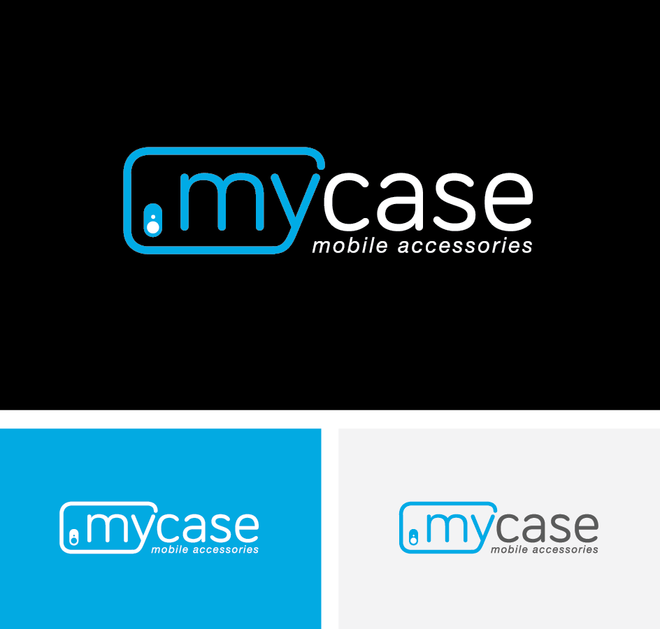 mycase logo blue Smarthphone mobile stationary