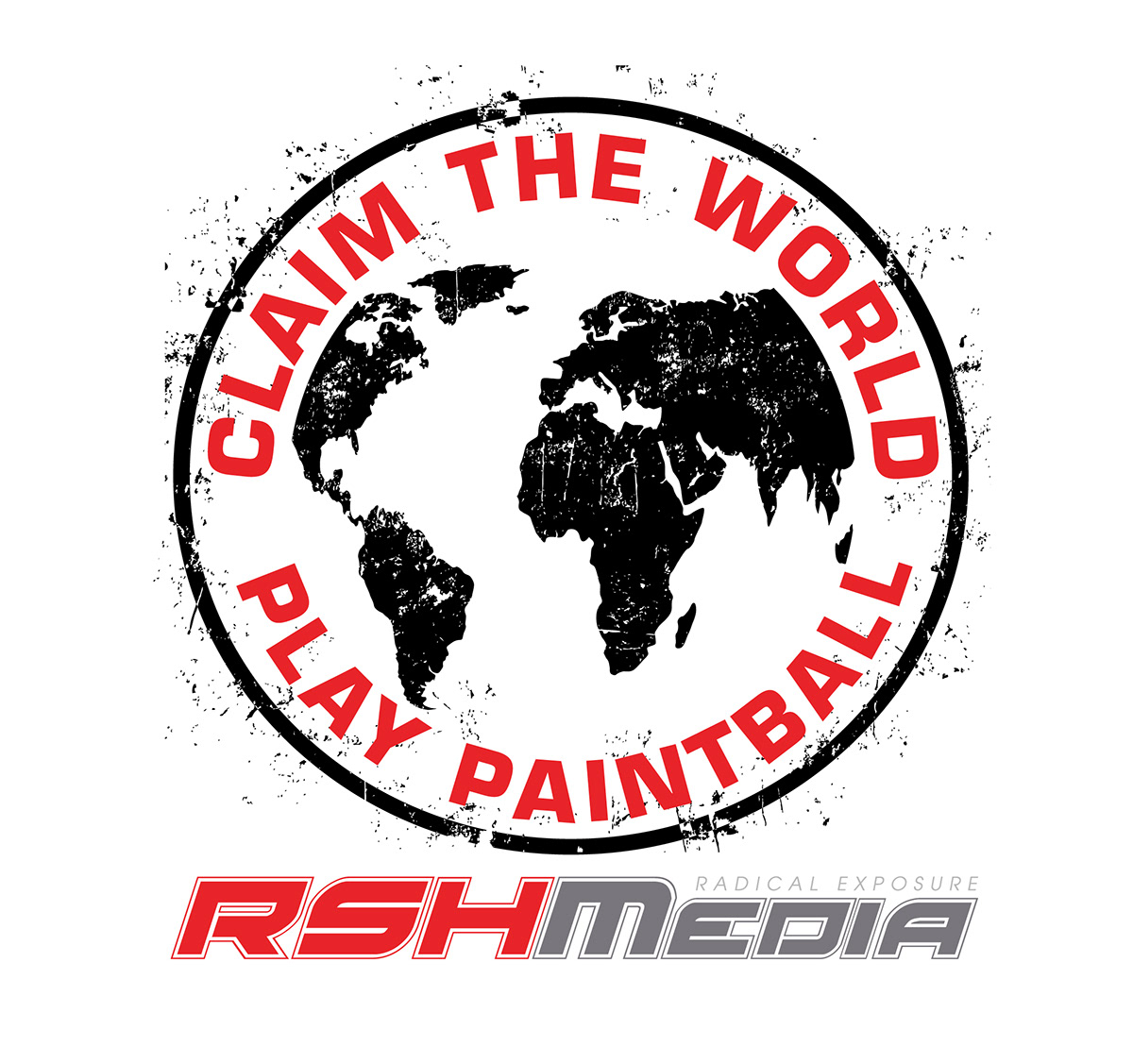 Logo Design paintball RSHmedia