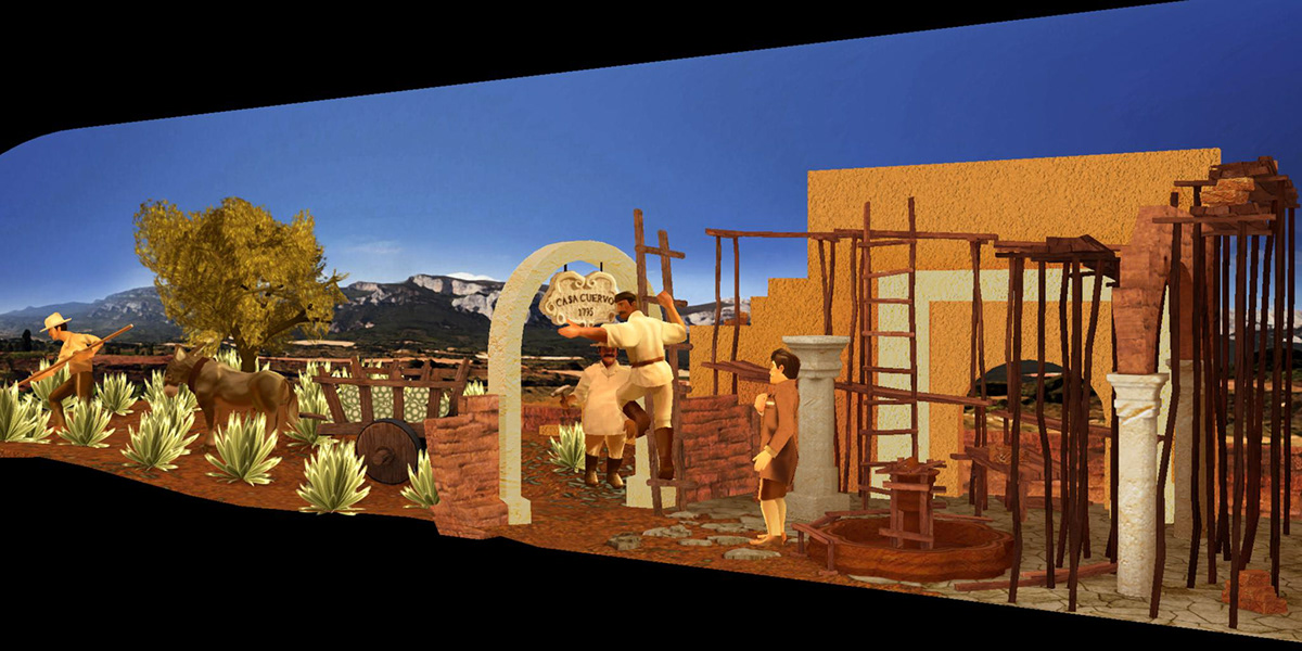 cuervo bottle augmented reality app Games Low Poly mobile history LAIKA McCann
