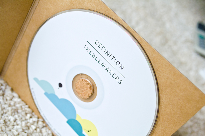 CD packaging album art fiberboard Album design a cappella organic earthy Album Packaging