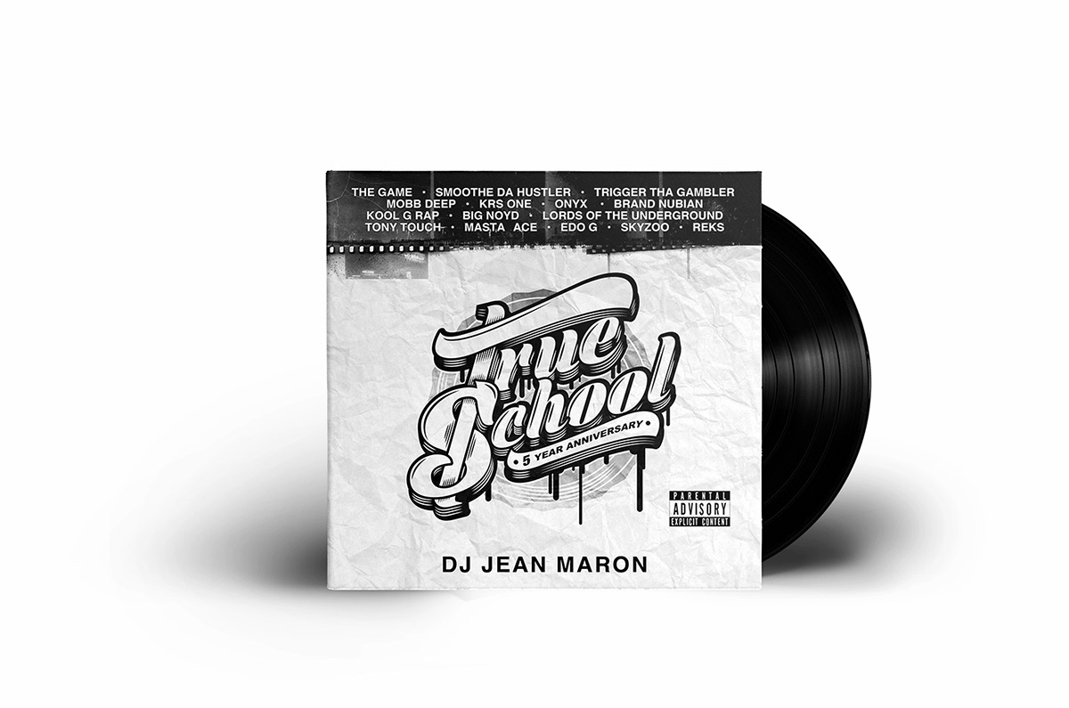 hiphop djjeanmarron lettering rap KRSONE mobbdeep The Game vector ILLUSTRATION  poster