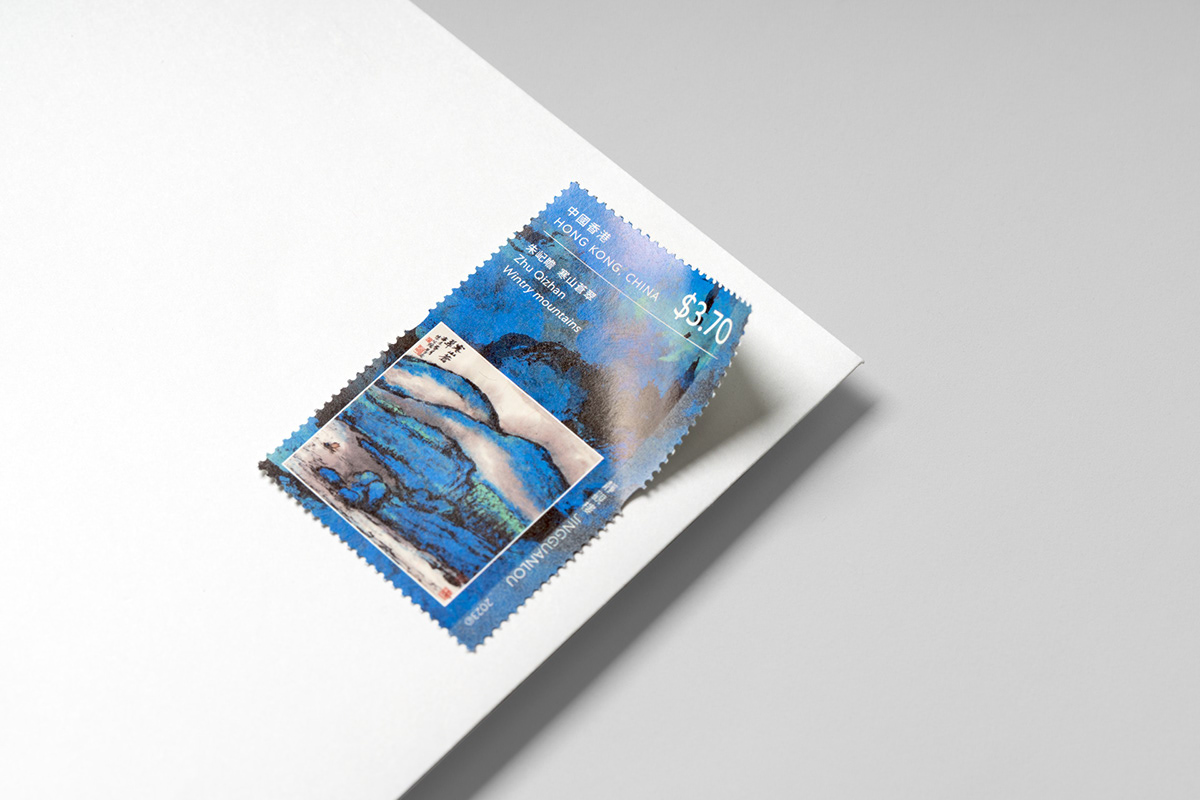 Hong Kong stamps Stamp Design post artwork Chinese Paintings Jingguanlou museums philatelic Toby Ng