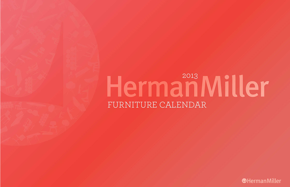 Herman Miller calendar furniture