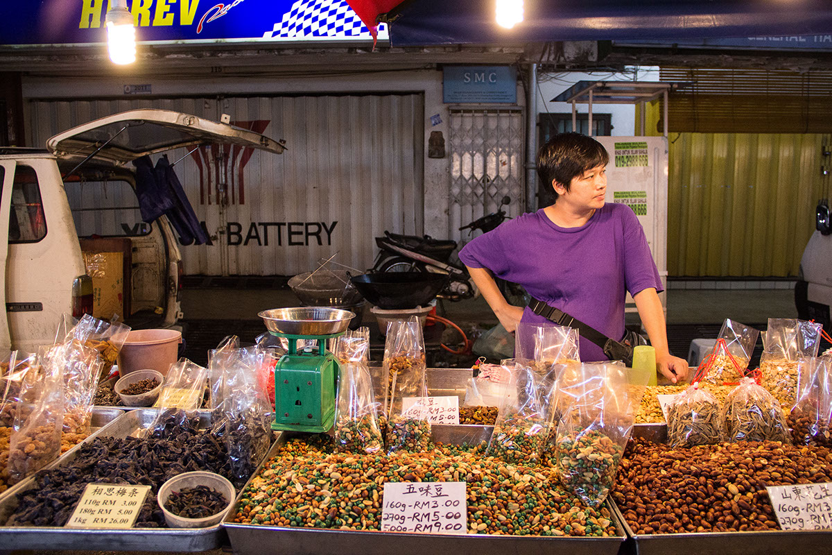 pasar malam local malaysia night market Street market