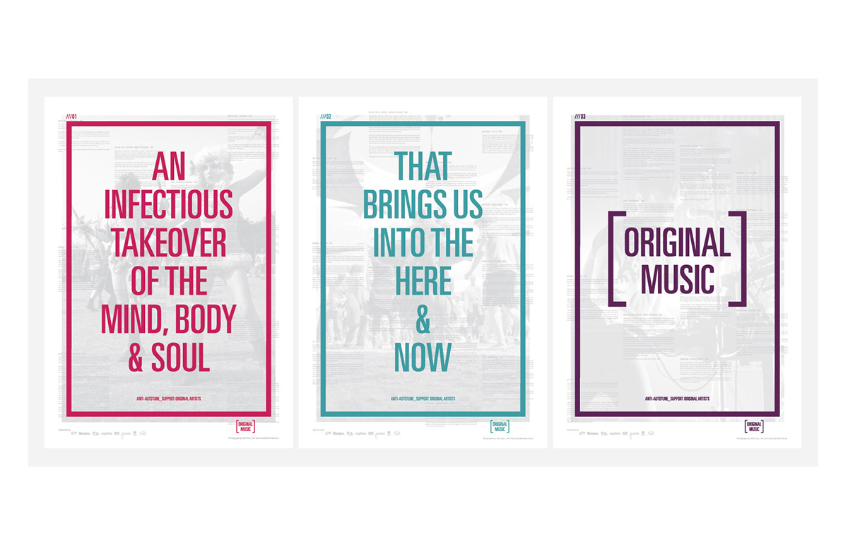  anti  autotune  typography   posters Original