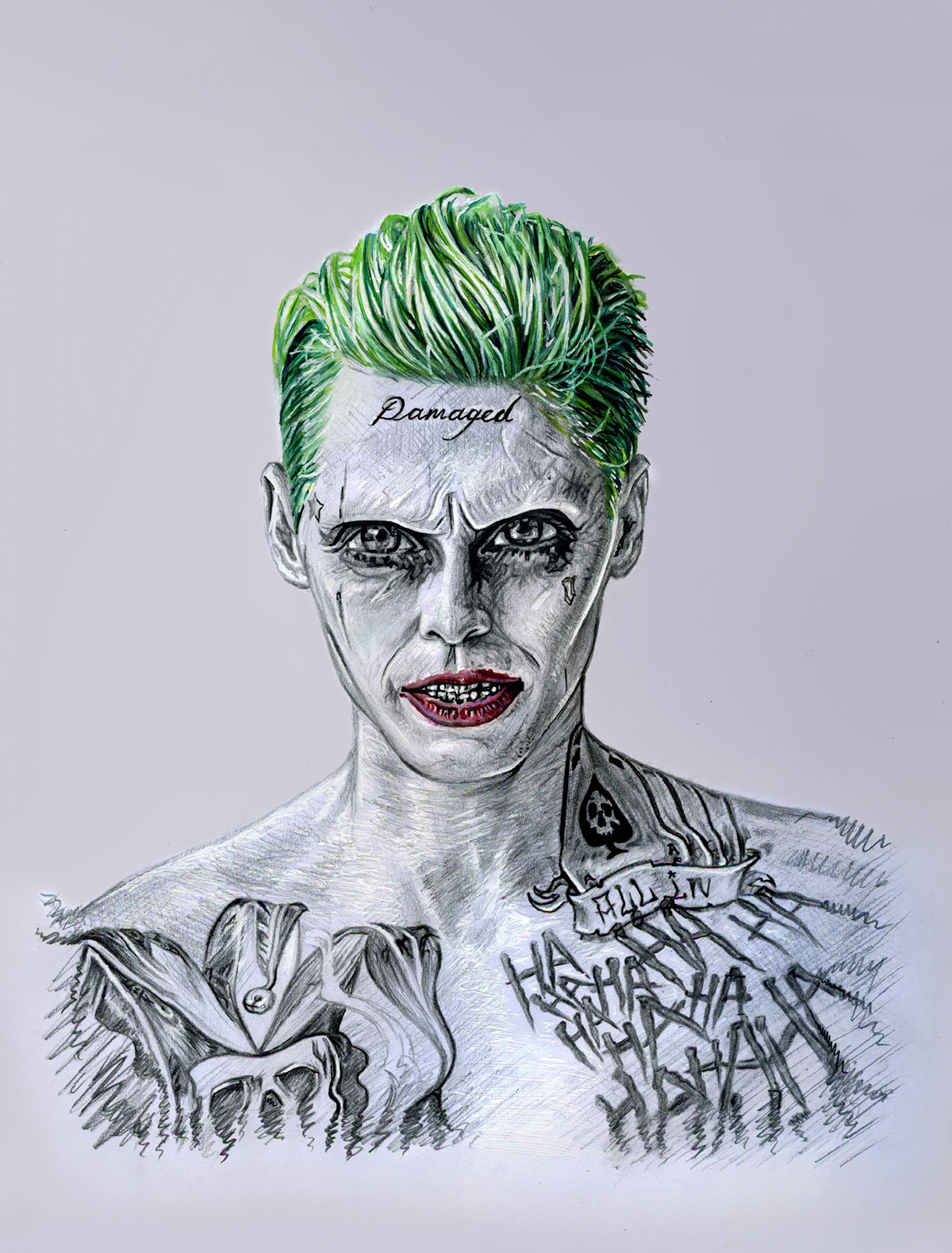 Mr Joker in realistic-cartoon style :: Behance