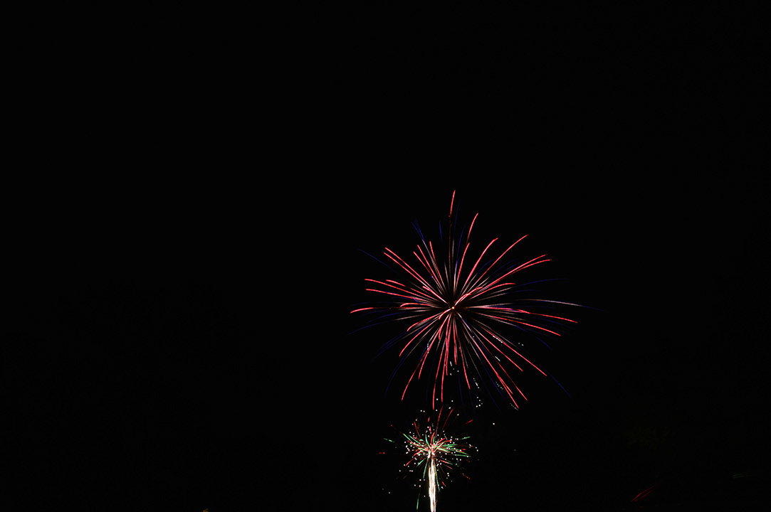 fireworks july four fourth