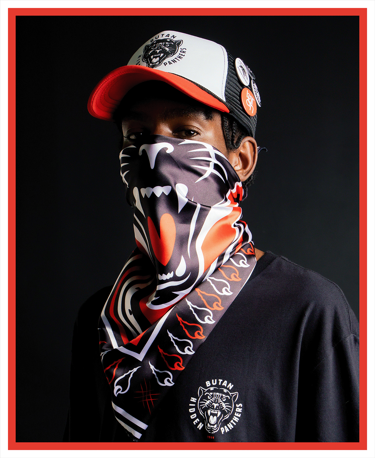 panther streetwear Fashion  design visual identity africa ILLUSTRATION  vector Logotype