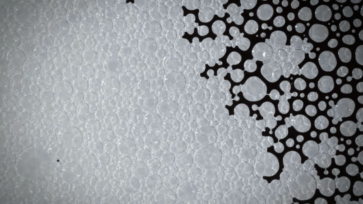 timelapse Time Lapse animated stopmotion stop motion ferrofluid bubbles soap dye video