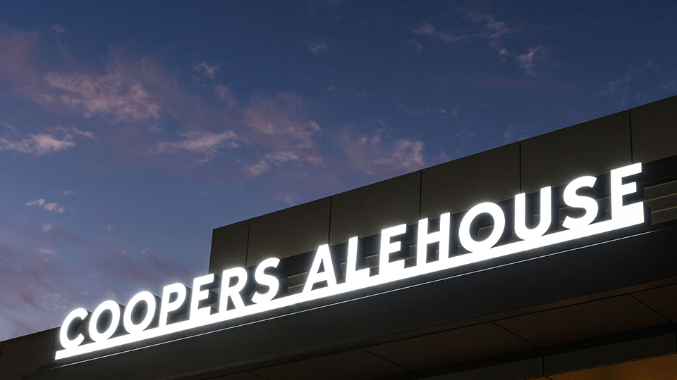 branding  Signage placemaking graphic design  adelaide South Australia Coopers Coopers Brewing