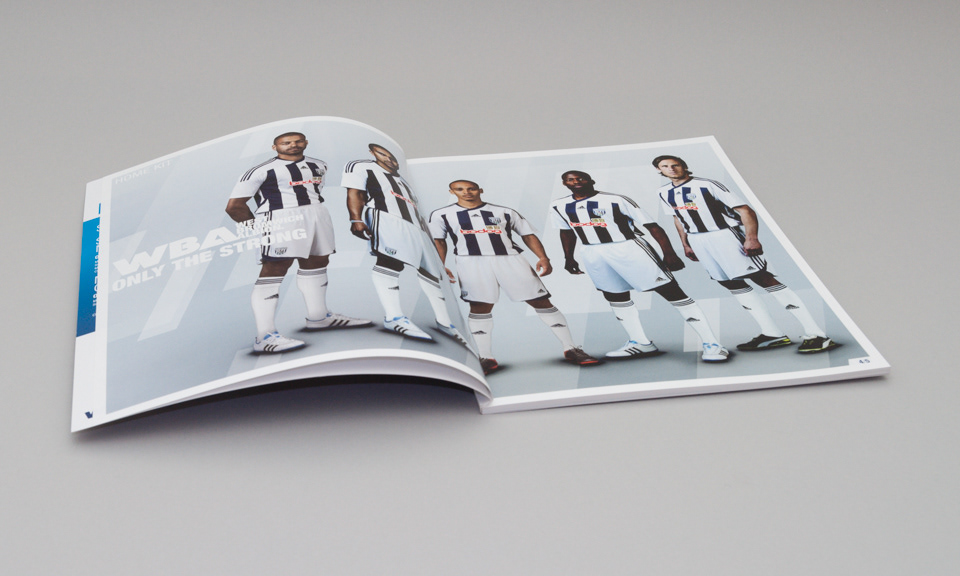 West Bromwich albion WBA Merchandise Brochure football