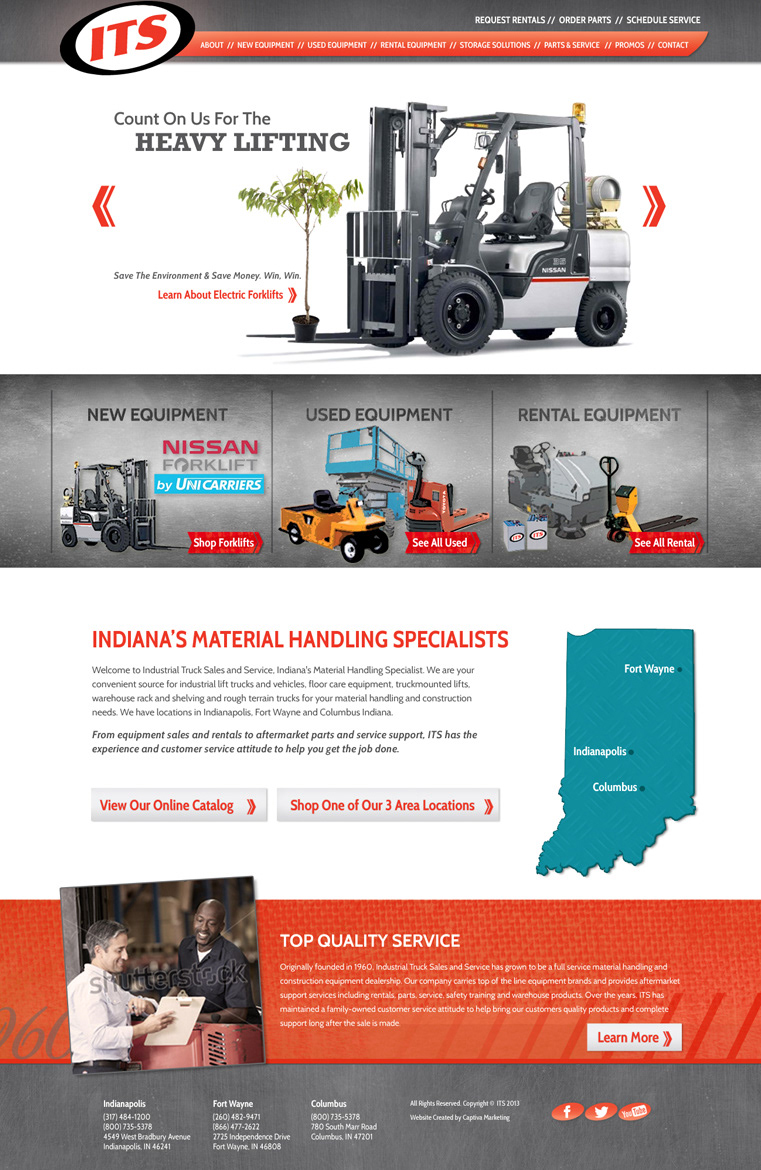 industrial Forklift indiana