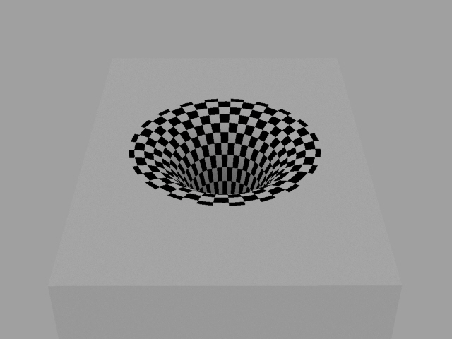 Adobe Portfolio illusion Rug design black hole creative