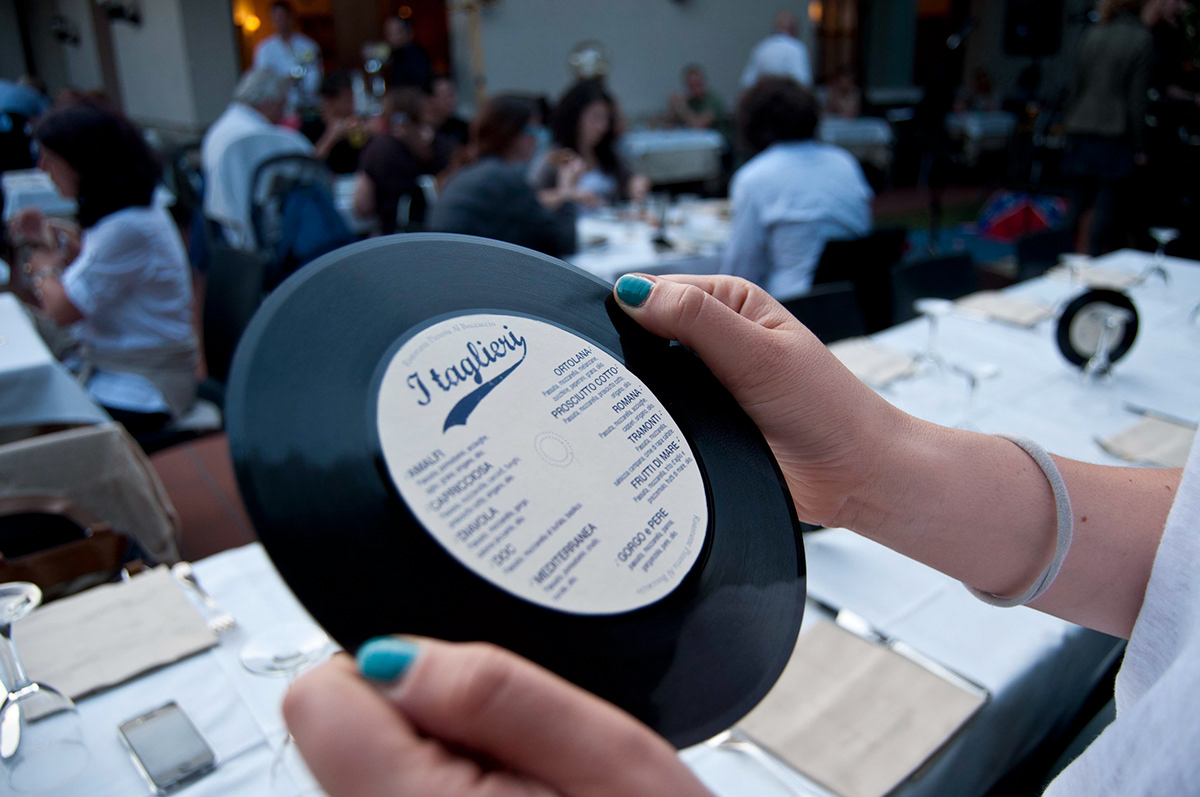 Event  FOOD  Music Italy  restaurant margherita ider vinil  BLUES Records menu Pizza