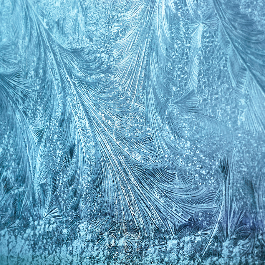 frost glass cold extreme cold Frosty ice fractals Patterns winter