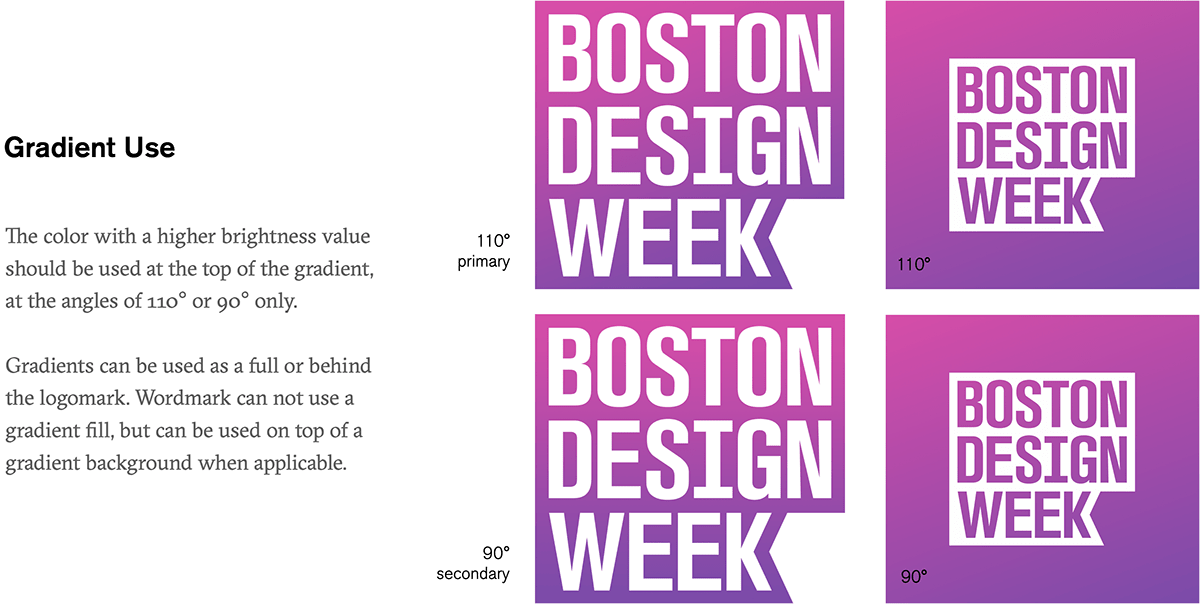 boston design week branding  designing brand identity logo