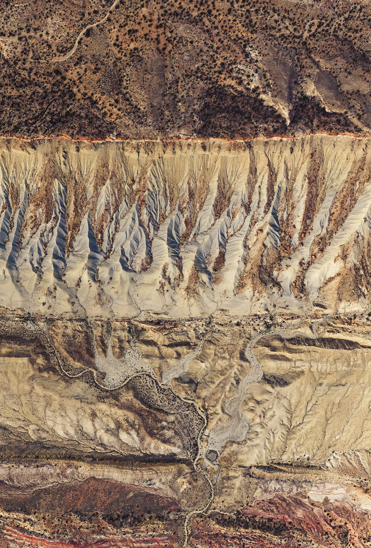 abstract geography Aerial canyonlands cliffs desert fine art mitch rouse national parks phase one water