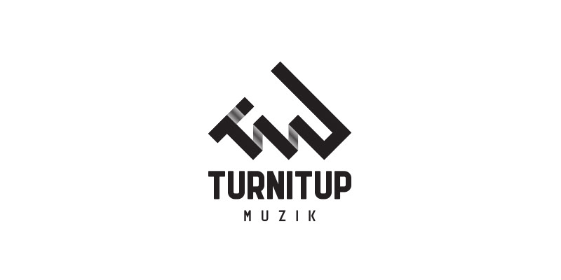 turn IT up turnitup muzik Label releases DANCE   edm record vinyl Album cover Logotype symbol