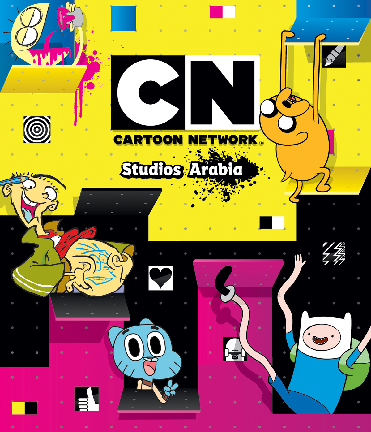 Cartoon Network Studios Arabia branding on Behance Cartoon Network Studios Arabia branding on Behance