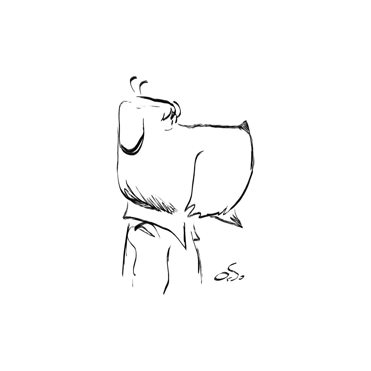 animal artwork Character design  characterartist characterdesignchallenge ComicArt comics dog Drawing  ink drawing