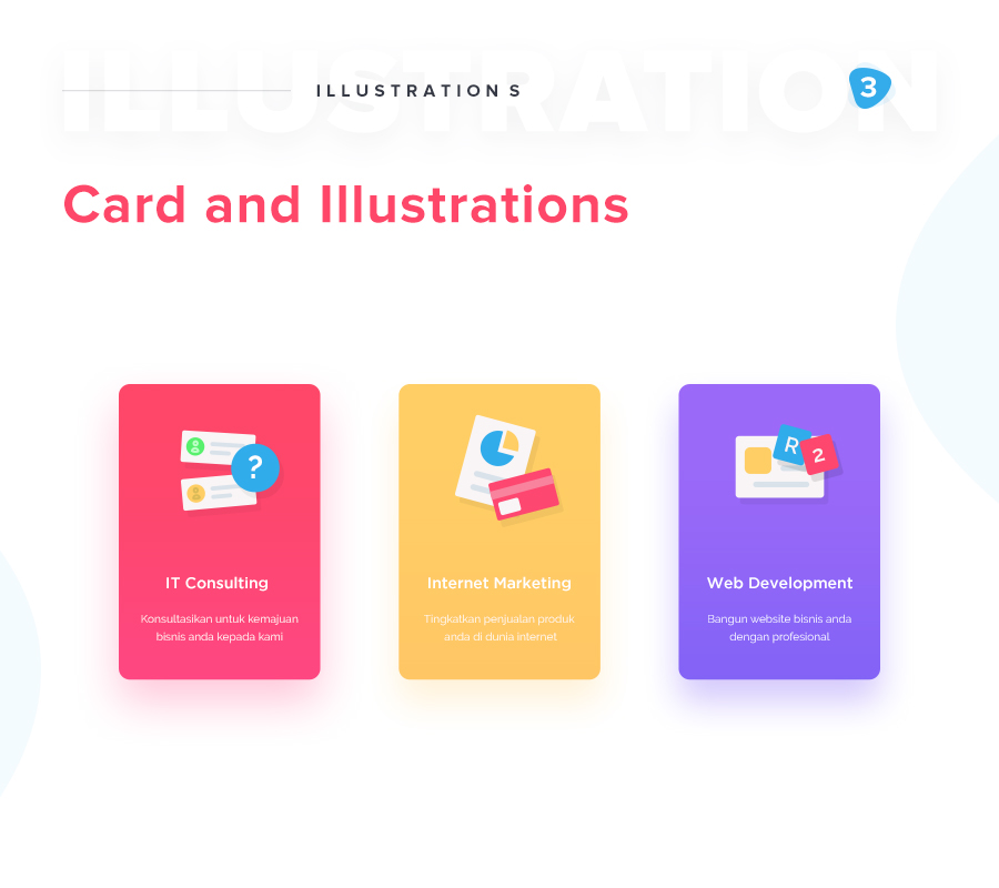 app Website illustrations indonesia UI dashboard clean modern colorfull mobile